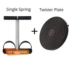 Tummy Trimmer Single Spring & Twister Plate Disc
